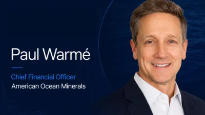 American Ocean Minerals Appoints Paul Warmé as Chief Financial Officer