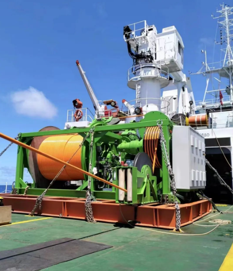 China’s Heavy-Duty Deployment and Recovery Equipment for Deep-Sea Mining Achieves New Breakthrough