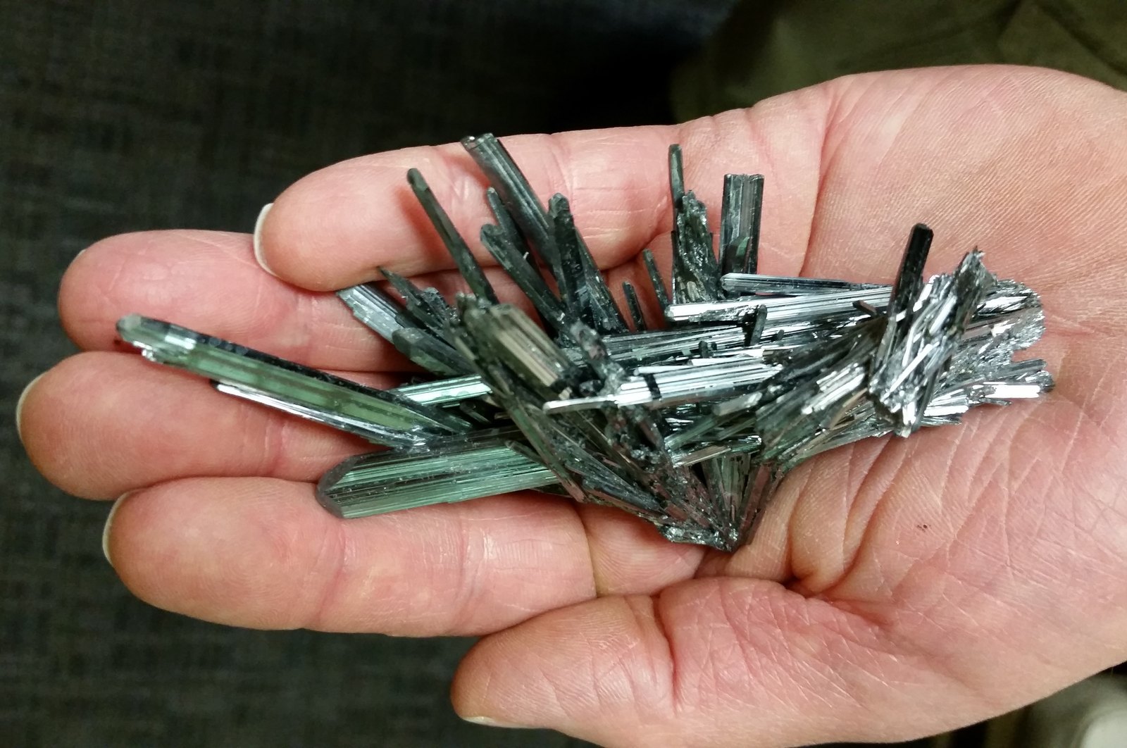 stibnite specimen