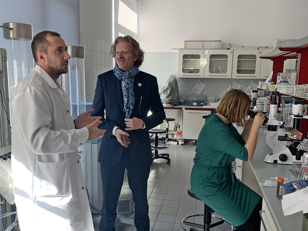 Visit of the ISA Representative