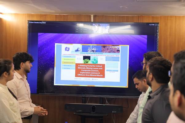 Secretary, Ministry of Mines Virtually Launched Auction of Two Offshore Mineral Blocks; Urges Active Industry Participation