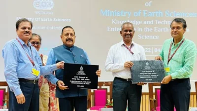Union Minister Dr Jitendra Singh lauds the MoES scientists for conducting world’s first locomotion trials of the Deep-Sea Mining System in the Central Indian Ocean at depth of 5270 meters